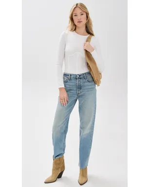 Fleur du Mal コットン ロングスリーブ ボディスーツ - サムネイル5