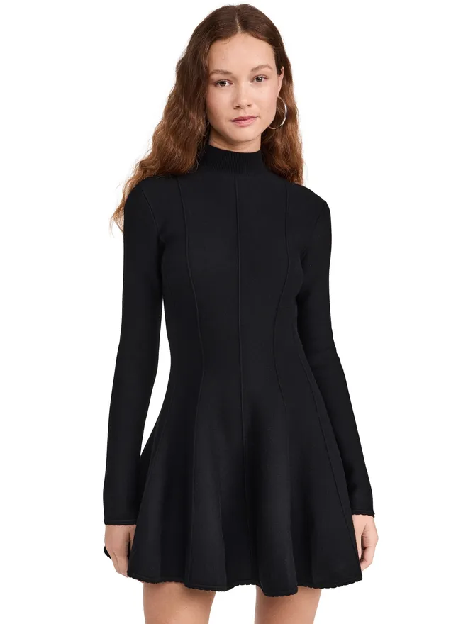 fleur du mal Fleur du Mal フルール・デュ・マル ニット長袖コルセットドレスの商品画像