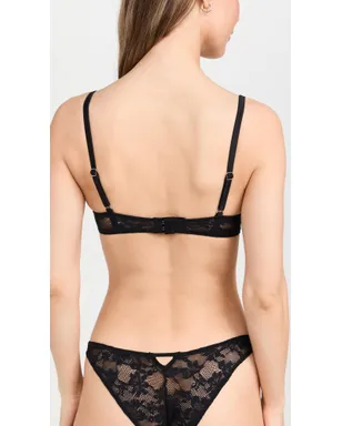Fleur du Mal ストレッチレース デミブラ ブラック - サムネイル3
