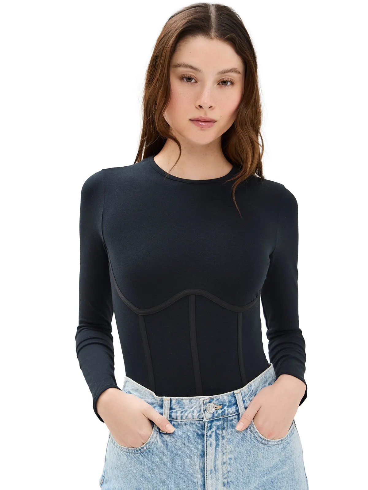 Fleur du Mal ロングスリーブTシャツボディスーツ - 画像1