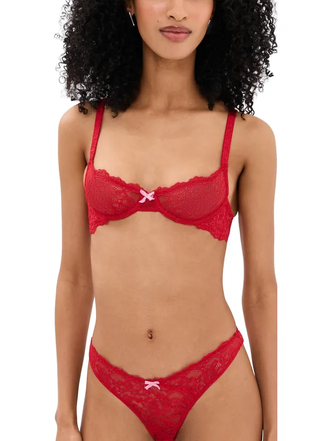 fleur du mal Fleur du Mal ビアンカ レース バルコネットブラの商品画像