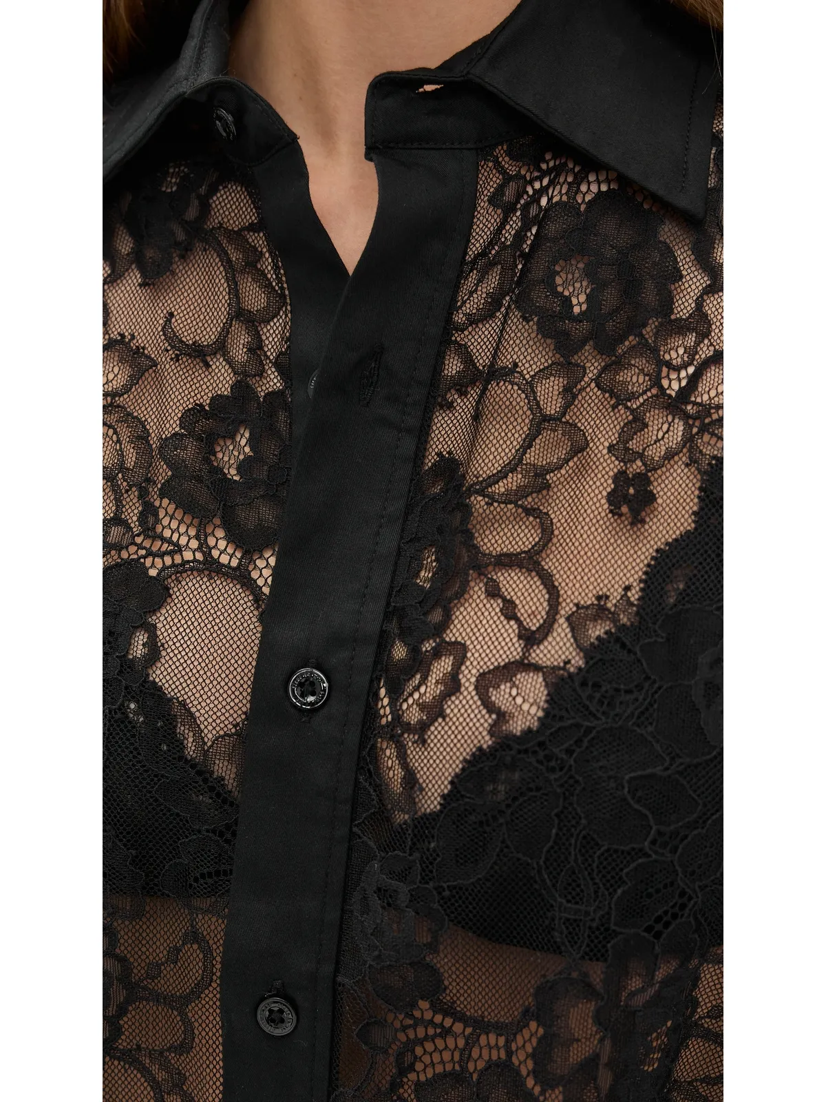 Fleur du Mal ジュリエット レース ボタンダウン - 画像6