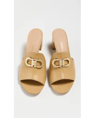 FERRAGAMO レクシー サンダル ライトキャメル/ビスコット - サムネイル5