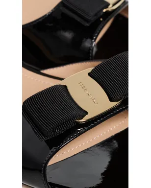 FERRAGAMO バニラ リボン サンダル - サムネイル6