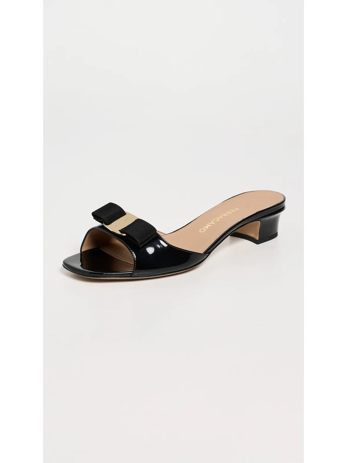 FERRAGAMO バニラ リボン サンダル - 画像2
