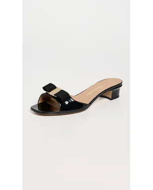 FERRAGAMO バニラ リボン サンダル - サムネイル2