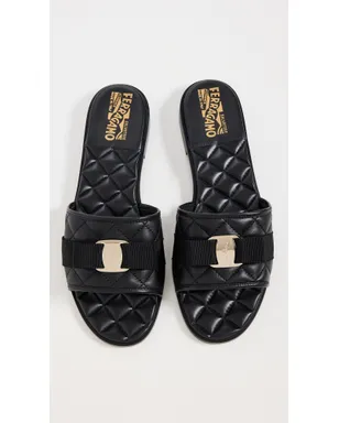 FERRAGAMO Lovec Q サンダル ブラック - サムネイル5