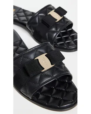 FERRAGAMO Lovec Q サンダル ブラック - サムネイル6