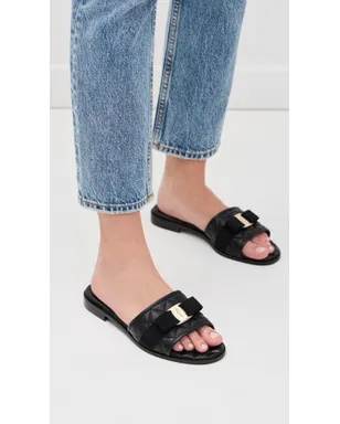 FERRAGAMO Lovec Q サンダル ブラック - サムネイル3