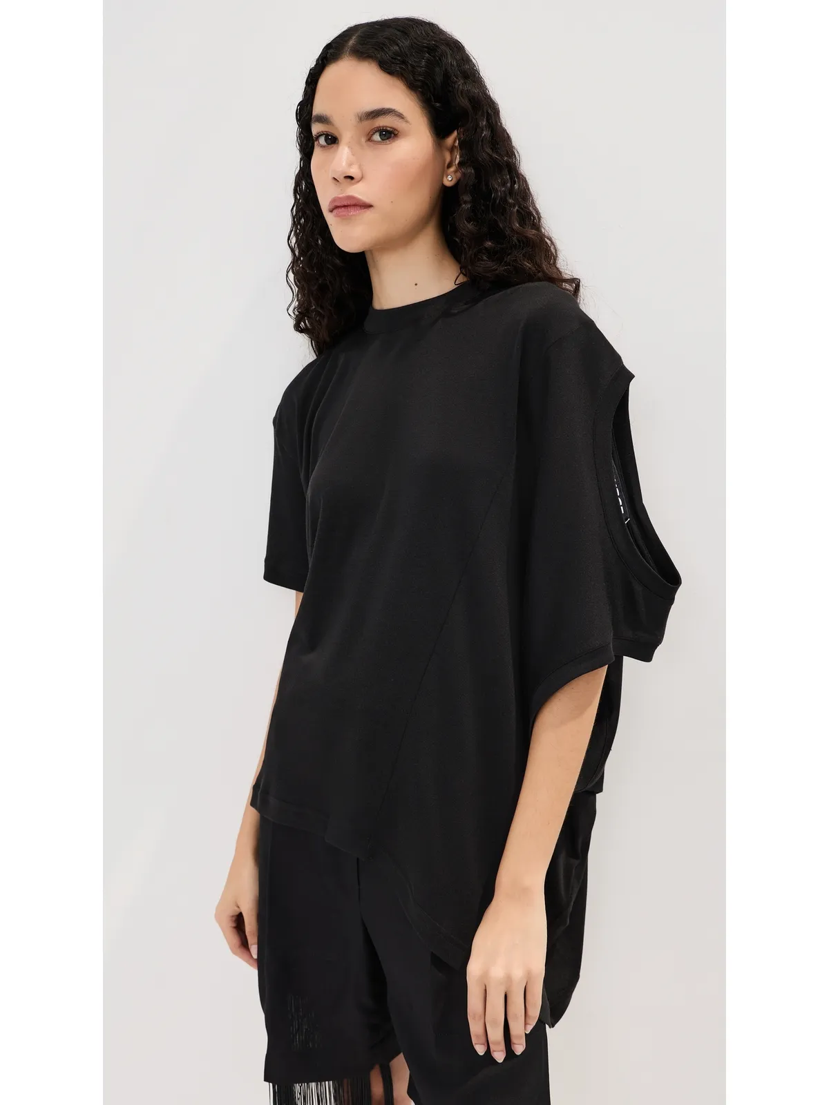 FRENKEN シルク混紡Tシャツ - 画像4