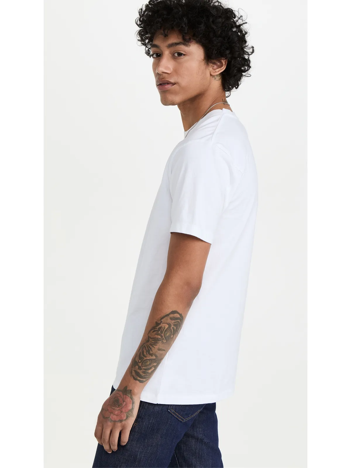 FRAME ロゴTシャツ 白 M - 画像5