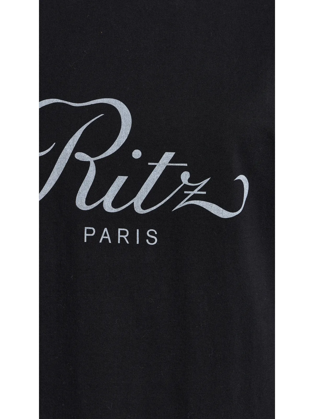 FRAME FRAME x Ritz Paris Tシャツ ブラック XS - 画像6