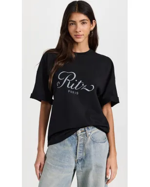 FRAME FRAME x Ritz Paris Tシャツ ブラック XS - サムネイル2