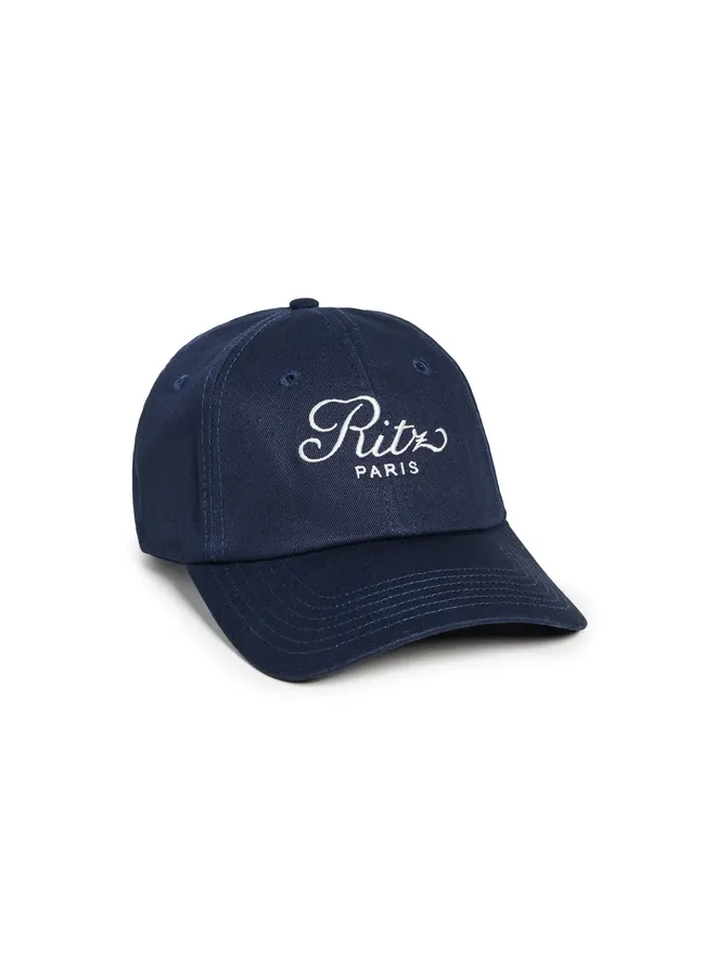 FRAME FRAME FRAME x Ritz Paris ベースボールキャップ ネイビー ワンサイズの商品画像