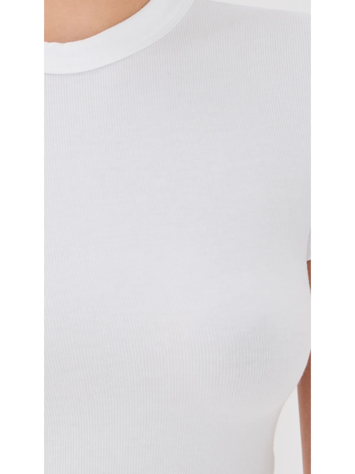 FRAME リブベビーTシャツ ホワイト M - 画像6