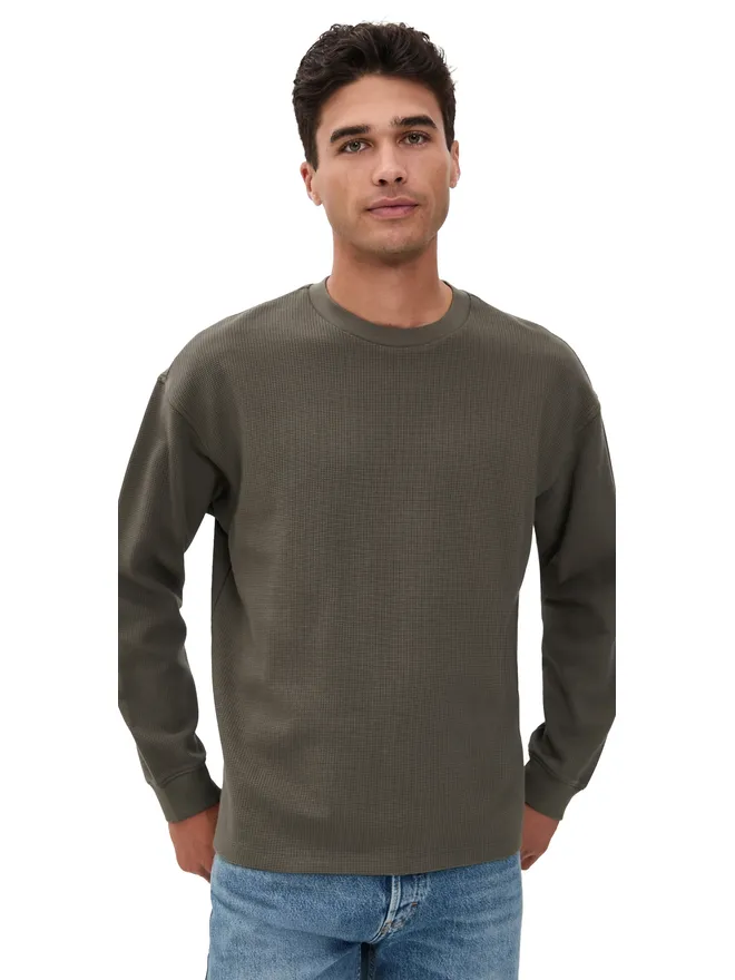 FRAME FRAME ワッフルテクスチャードTシャツの商品画像