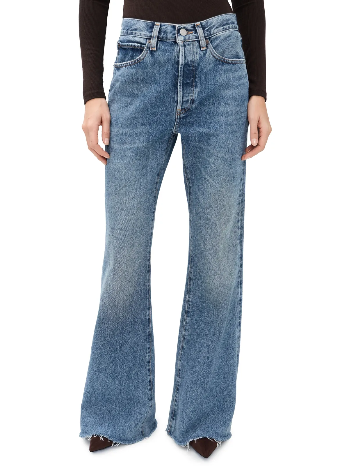 FRAME The Lax Jeans Numeral Raw Fray 30 - 画像1