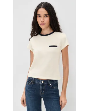 FRAME ピケベビーTシャツ クリームマルチ - サムネイル2