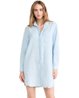Frank & Eileen Mary Button Up Dress（クラシックブルーウォッシュ） - サムネイル1