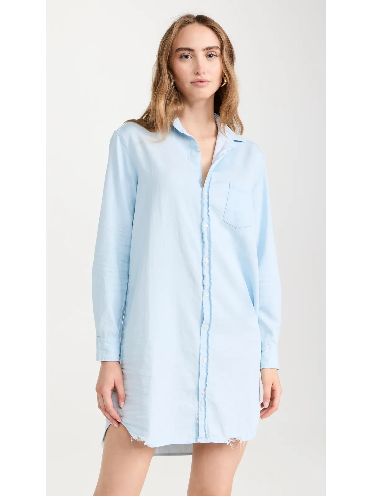 Frank & Eileen Mary Button Up Dress（クラシックブルーウォッシュ） - 画像2