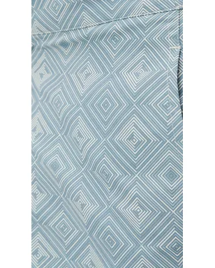 Frescobol Carioca Angra Madeira柄 Porto Swim Shorts コースタルブルー - サムネイル6