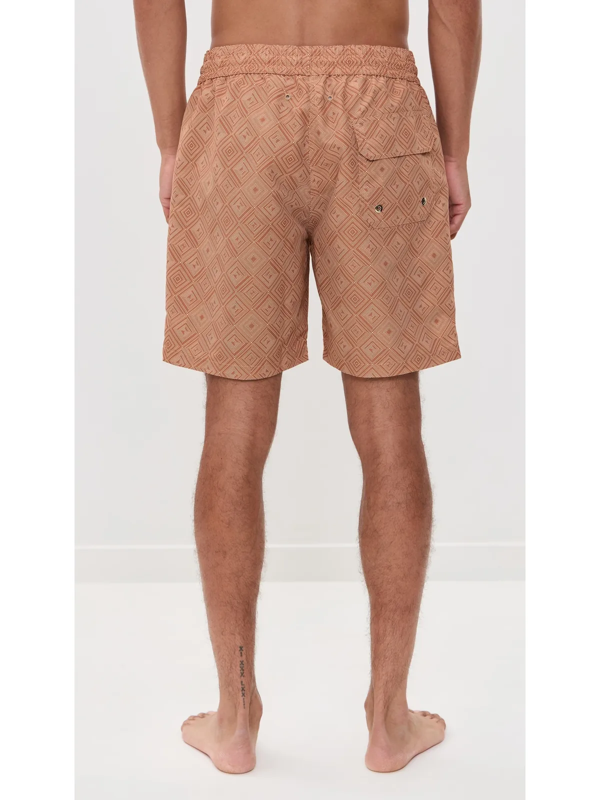 Frescobol Carioca Santos Swim Shorts Copper - 画像3