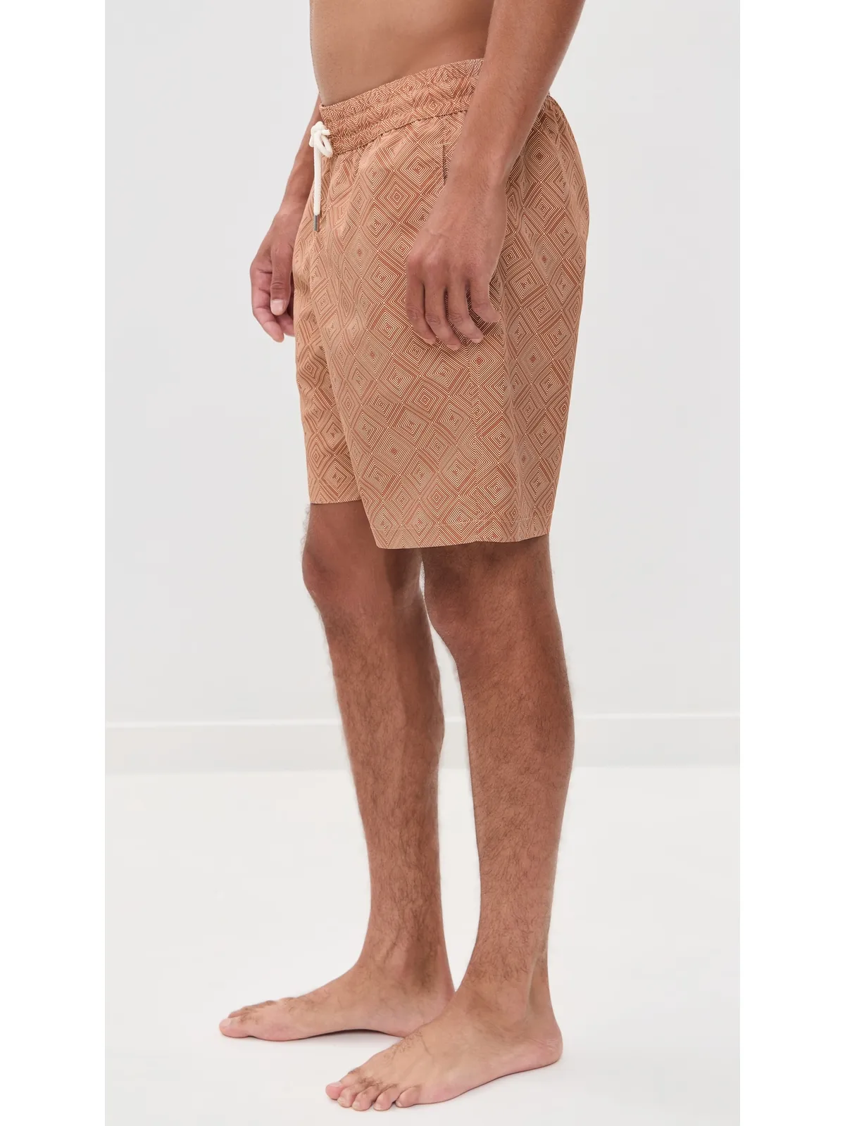 Frescobol Carioca Santos Swim Shorts Copper - 画像4