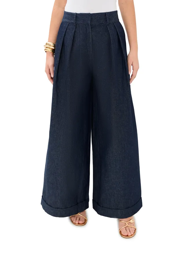 FRANÇOISE FRANÇOISE ミラ ジーンズ インディゴの商品画像