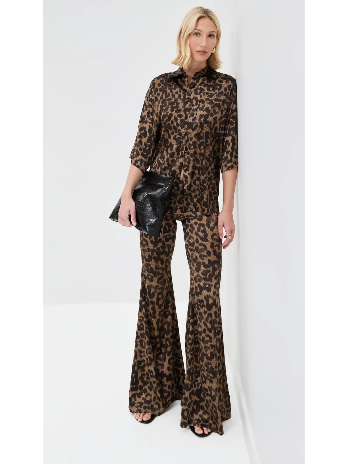 FRANÇOISE Zaoua Pants レオパード柄 - 画像2