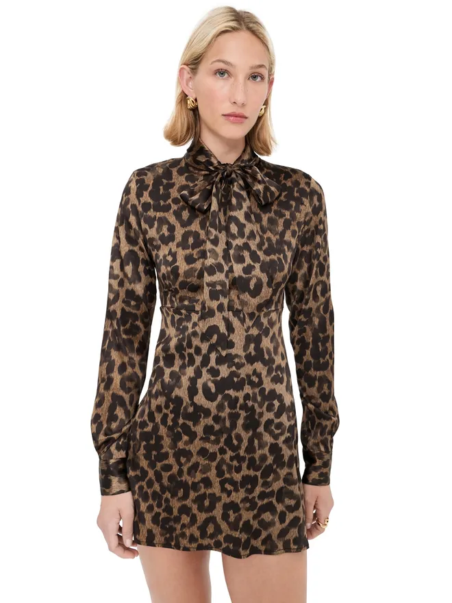 FRANÇOISE FRANÇOISE モリー ドレス レオパード柄の商品画像