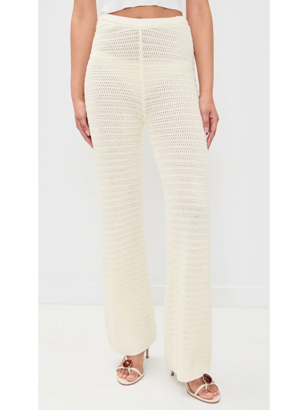 4th & Reckless Geri Pants Cream - 画像2
