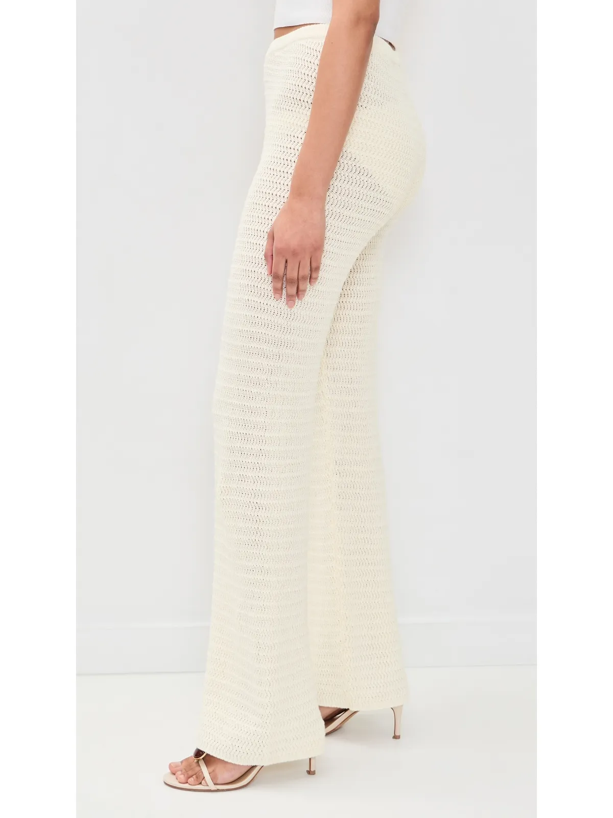 4th & Reckless Geri Pants Cream - 画像4