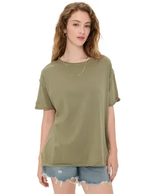 Free People ニナTシャツ オリーブストーン - サムネイル1