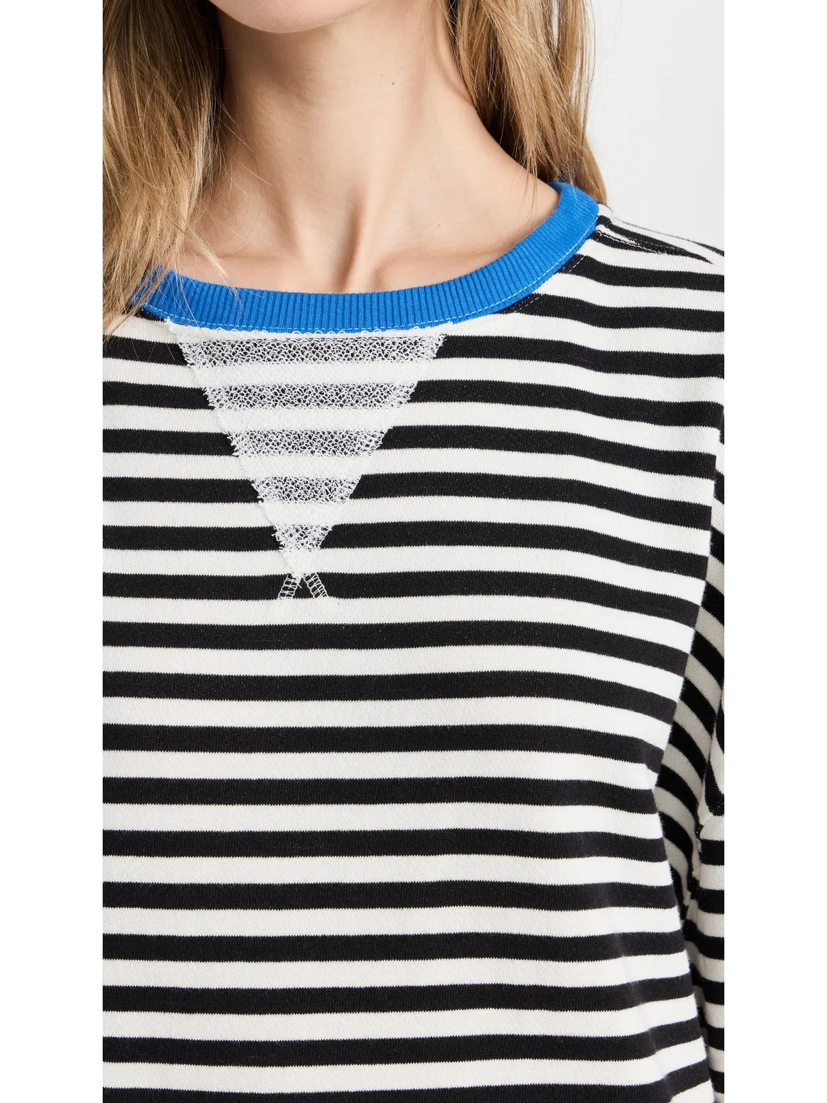 Free People クラシックストライプ クルーネック セーター - 画像6