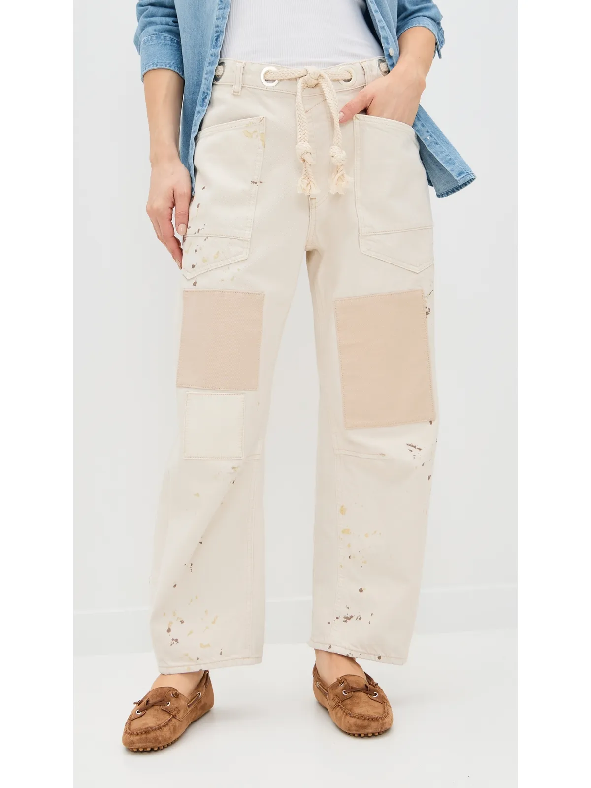 Free People モキシー バレル ジーンズ - 画像2