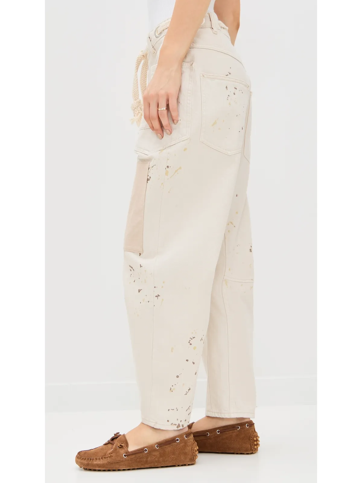 Free People モキシー バレル ジーンズ - 画像4