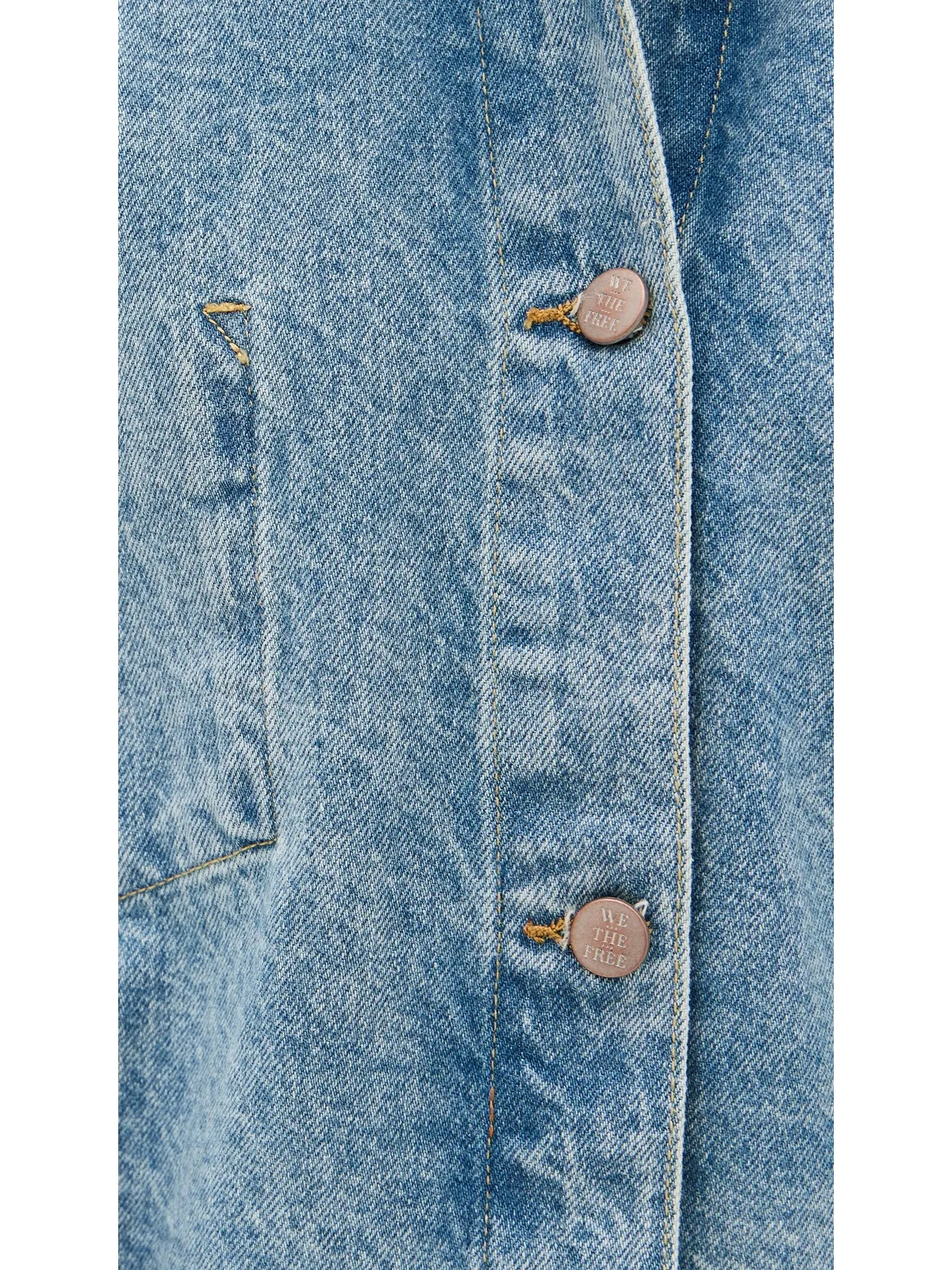 Free People アベリーデニムジャケット Got The Blues - 画像6