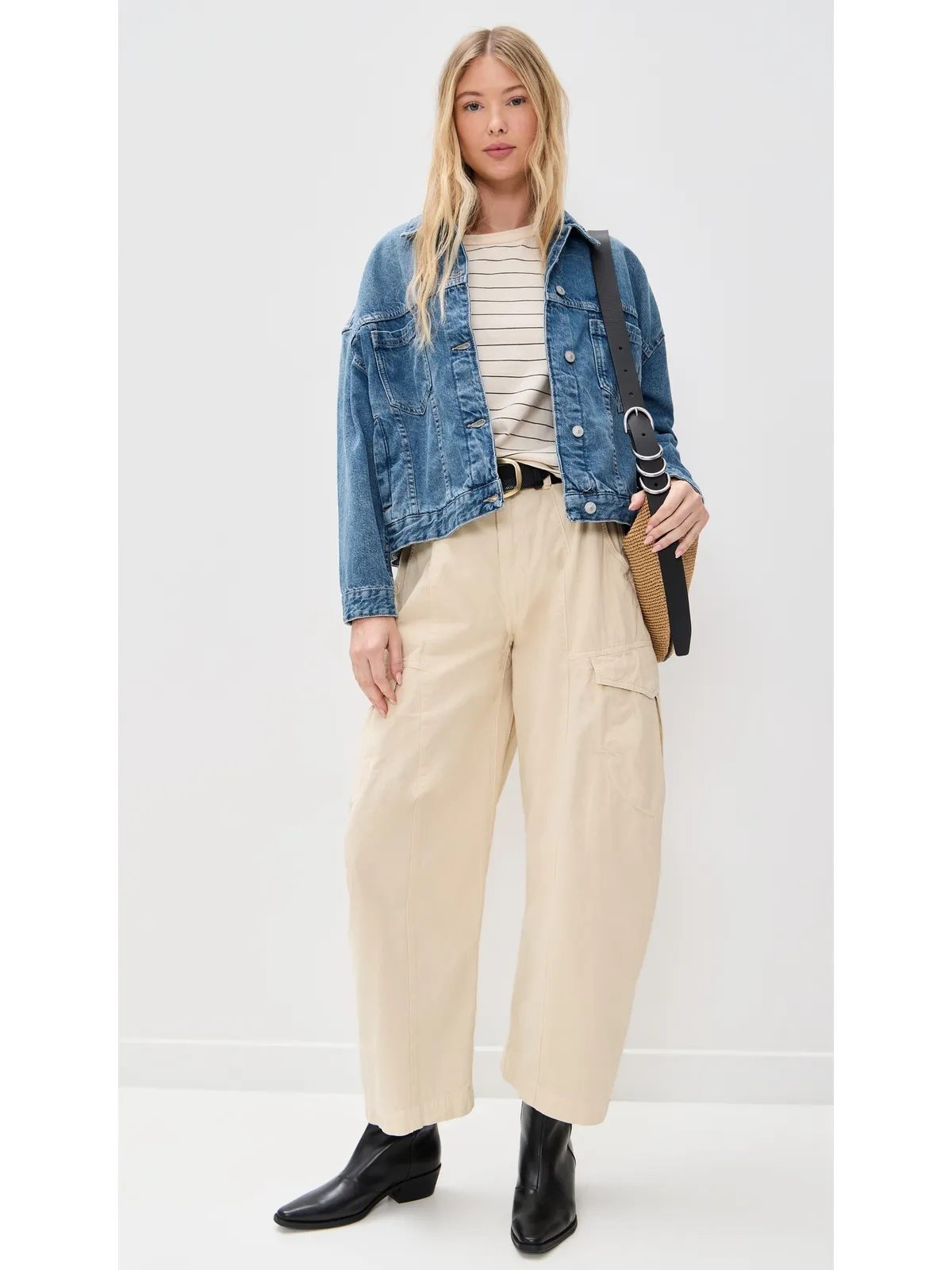 Free People デニムジャケット - 画像5