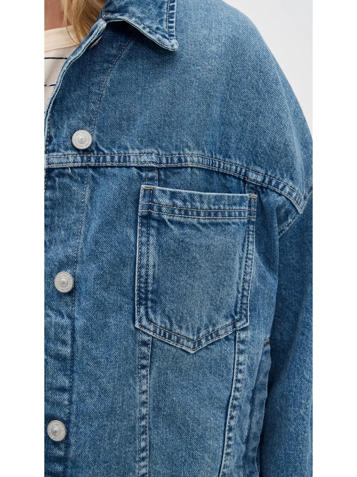 Free People デニムジャケット - 画像6