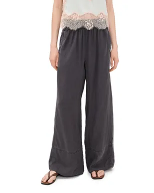 Free People Days End Pull-On Pants Black - サムネイル1