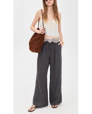 Free People Days End Pull-On Pants Black - サムネイル5