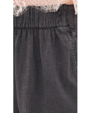 Free People Days End Pull-On Pants Black - サムネイル6