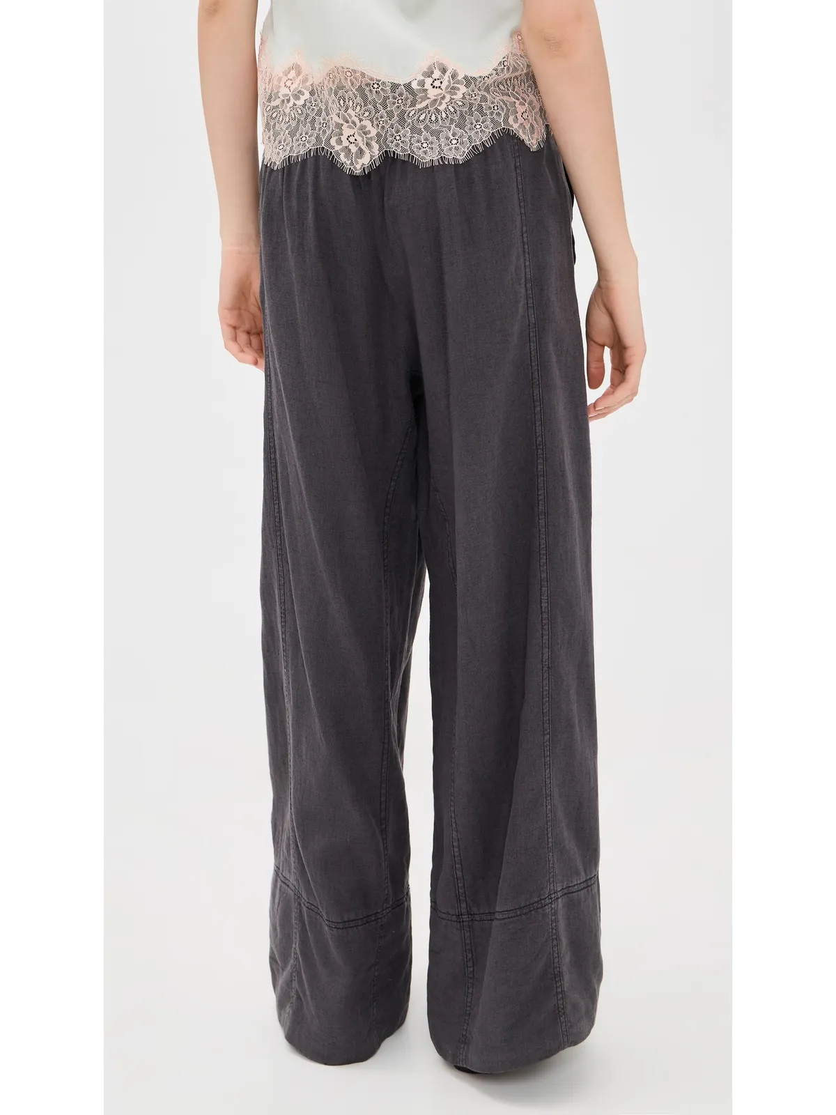 Free People Days End Pull-On Pants Black - 画像3