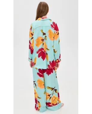 Free People Dreamy Days Pajama Set Bloomrush Print ブルームラッシュプリント パジャマセット - サムネイル3