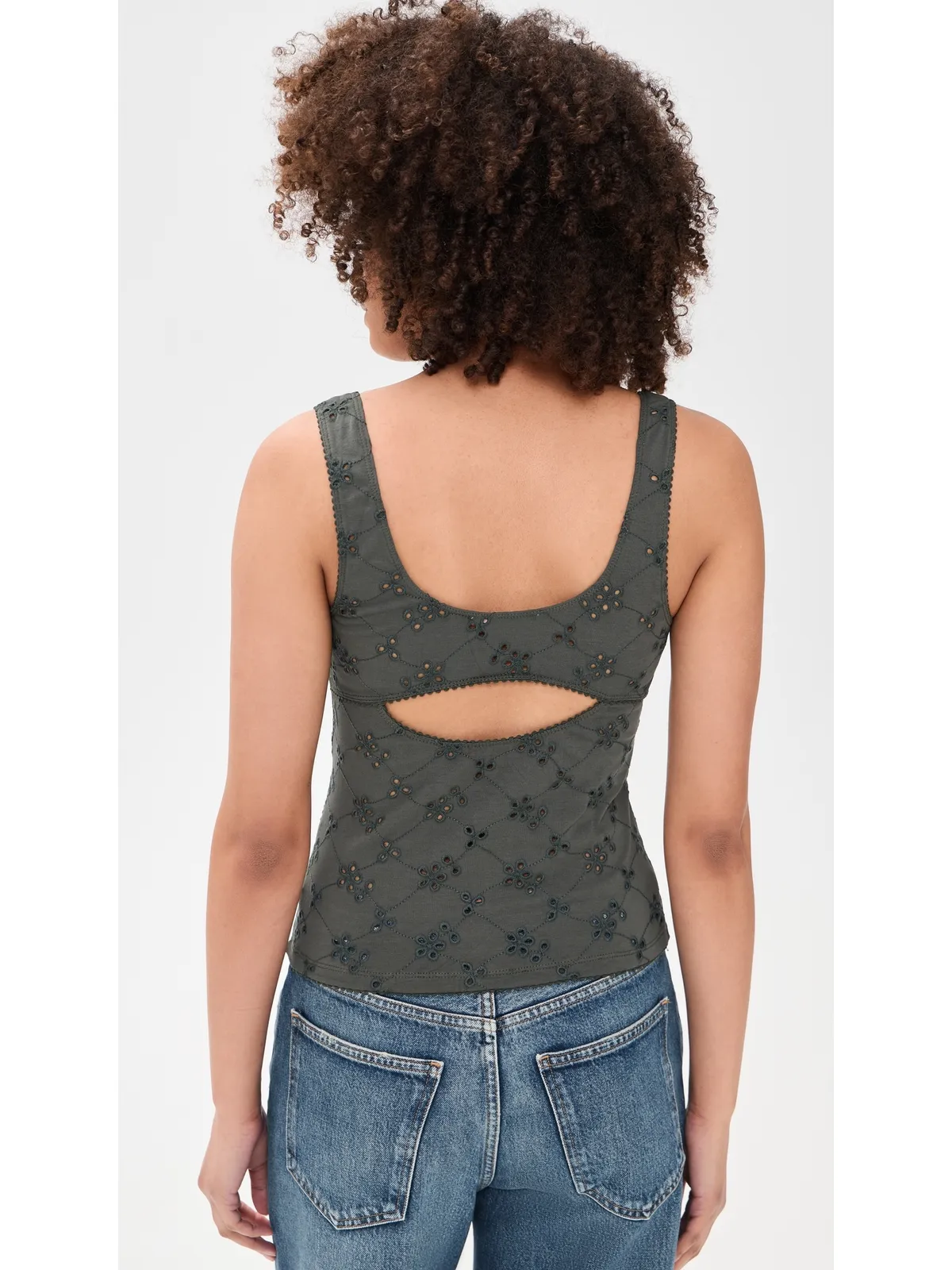 Free People Full Bloom Eyelet Camisole - 画像3