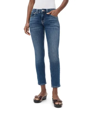 Free People Oracle Slim Straight Jeans Sky's the Limit - サムネイル1