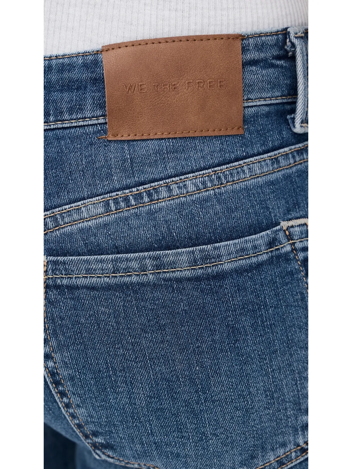 Free People Oracle Slim Straight Jeans Sky's the Limit - 画像6