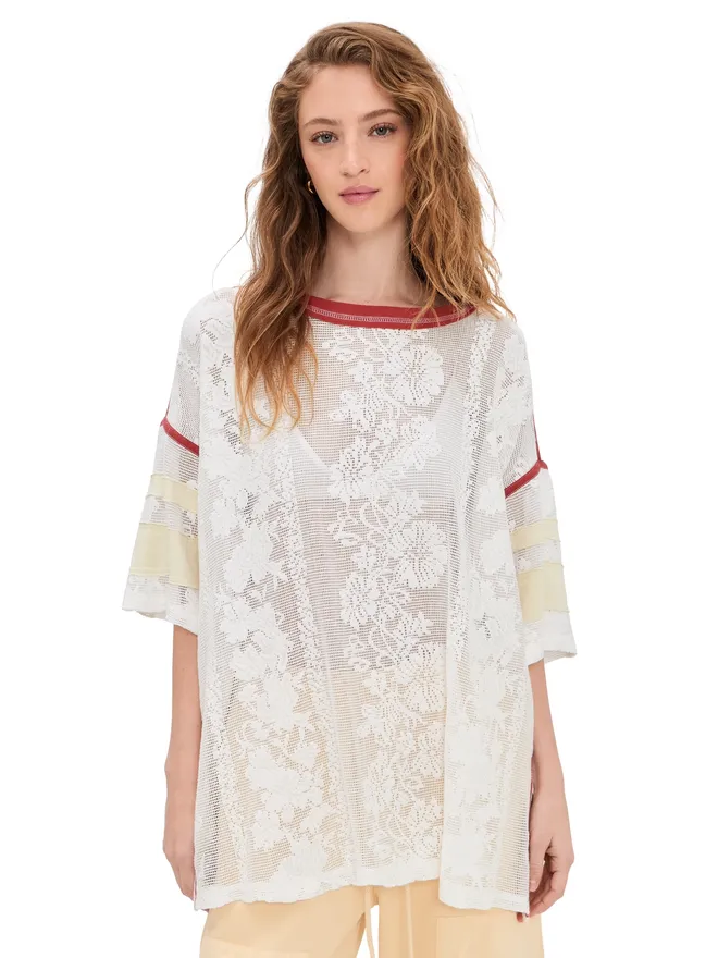 Free People Free People ベストマッチTee クリーンアイボリーコンボの商品画像