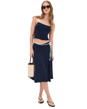 Free People オパル ツーピースセット ネイビーコンボ - サムネイル1