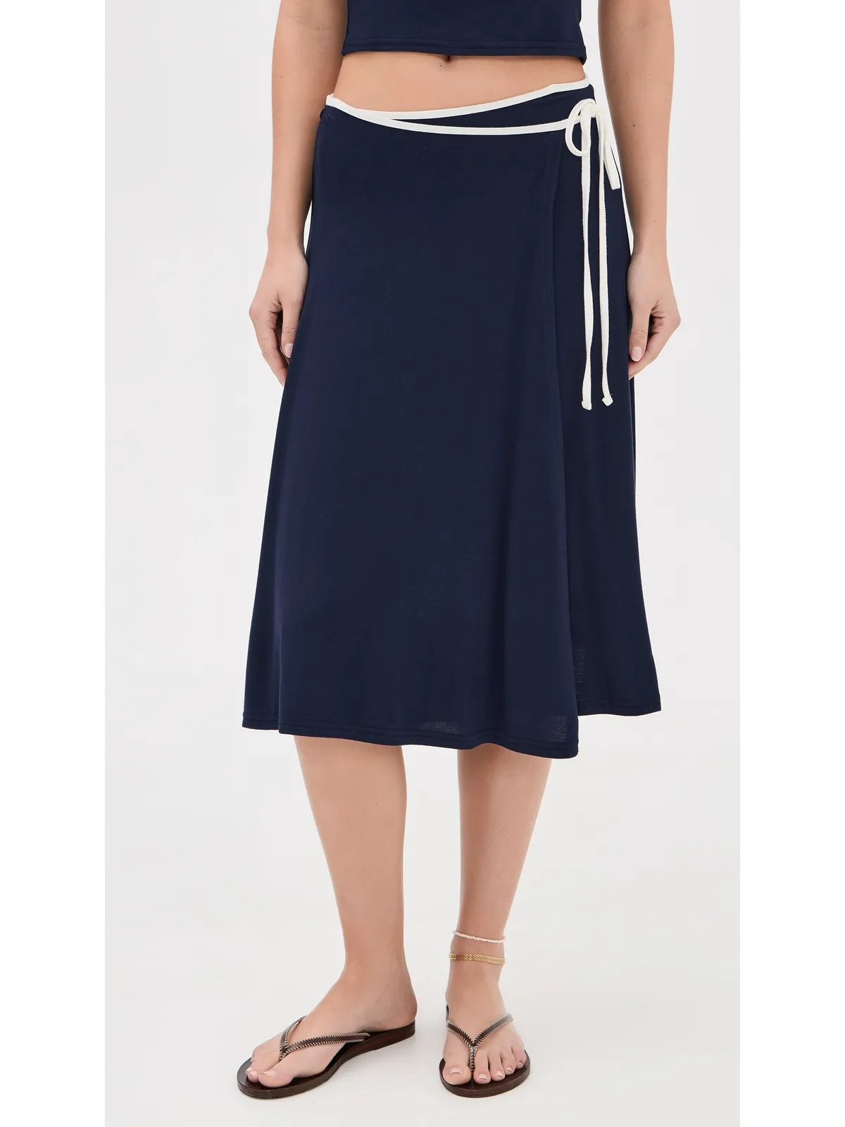 Free People オパル ツーピースセット ネイビーコンボ - 画像5